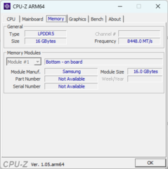Memoria CPU-Z
