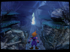 Fotografia CRT di Final Fantasy 7 su PS1 Fonte immagine rFinalFantasy