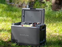 EcoFLow Glacier Classic è un refrigeratore portatile ricaricabile che può raffreddare e congelare bevande e alimenti. (Fonte: EcoFlow)
