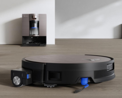 Ecovacs Deebot X11 OmniCyclone (nella foto) ha un contenitore da 1,6 litri e può funzionare per 48 giorni senza essere svuotato. (Fonte: Ecovacs)