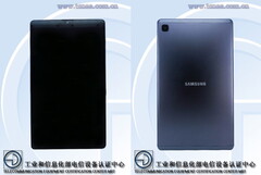 Il Galaxy Tab A7 Lite avrà una batteria da 5.100 mAh. (Fonte immagine: TENAA)