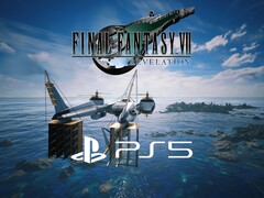 Viene mostrato il banner di Final Fantasy 7 Revelation per PS5