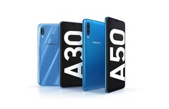 Galaxy A30 e Galaxy A50 sono stati tra i primi modelli rilasciati dopo il consolidamento della serie di fascia media di Samsung. (Fonte immagine: Samsung)