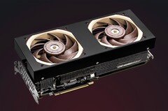 Sycom si affida alle ventole Noctua per raffreddare la RTX 4070 di GeForce in modo più silenzioso. (Immagine: Sycom)