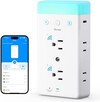 L'estensore di presa Smart Plug Goveelife con luce notturna. (Fonte: Govee)