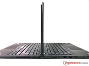 X1 Carbon (sinistra) vs. T480s (destra)