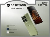 Il Motorola Edge 70 Pro ha un design familiare.