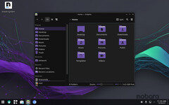 Nobara Linux 39 passa da un desktop GNOME modificato a KDE Plasma (Immagine: Nobara).