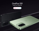 Il OnePlus 15R nei colori Charcoal Black e Mint Breeze.