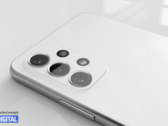 Il "Galaxy A73". (Fonte: LetsGoDigital)