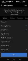 Una schermata dello strumento Garmin Lifestyle Logging. (Fonte immagine: Screenshot)