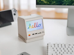 Wokyis è una docking station a tema retrò per il Mac mini Apple. (Fonte: Prelaunch)