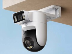 La Smart Outdoor Camera 4 4G Dual-Camera Edition di Xiaomi (nella foto) viene lanciata in Cina. (Fonte: Xiaomi)