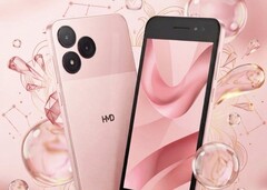 Con le sue ampie cornici dello schermo, l’HMD Asha 305 Pro sembra uno smartphone retrò.