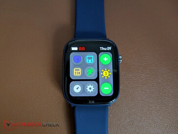 Scorrimento a sinistra - luminosità del display e altro