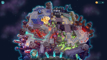 Un'immagine che mostra una mappa in Iron Marines.