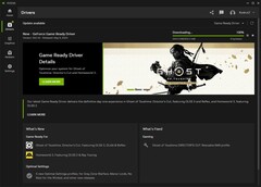 Nvidia GeForce Game Ready Driver 552.44 in download nell'app Nvidia (Fonte: Own)