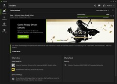 Nvidia GeForce Game Ready Driver 552.44 in download nell&#039;app Nvidia (Fonte: Own)