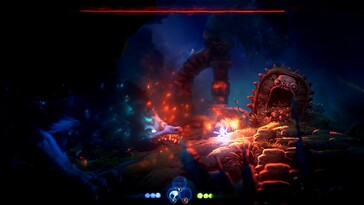 Nella foto: uno screenshot di gioco tratto da «Ori and the Will of the Wisps».