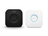 Philips Hue Bridge (nella foto) e Bridge Pro stanno per essere aggiornati. (Fonte: Philips)