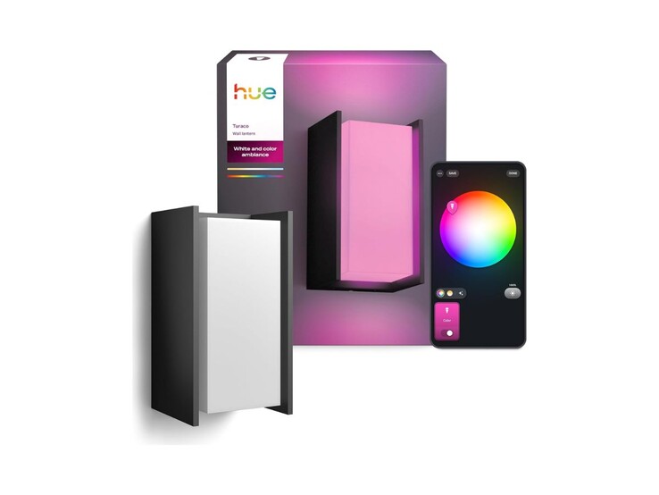 La lanterna a parete Philips Hue Turaco
