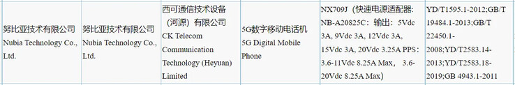 Il "RedMagic 7 Pro" da 165W è approvato per la vendita in Cina. (Fonte: 3C via NashvilleChatter)