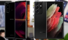 Sony Xperia 1 III vs. Samsung Galaxy S21: l'Xperia era più veloce. (Fonte dell'immagine: Sony/Samsung, TechNick/Vật Vờ Studio - modificato)