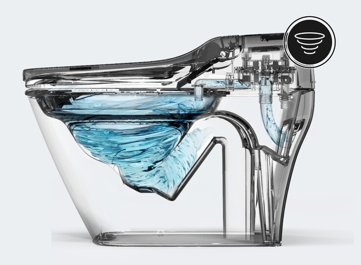 Il WC intelligente Vovo Neo esegue lo sciacquo automatico utilizzando la quantità d'acqua appropriata in base alla durata della seduta. (Fonte: Vovo)