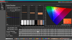 ColorChecker dopo la calibrazione