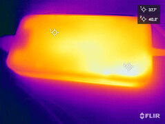 Sviluppo di calore durante il test di stress (PSU)