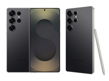 Galaxy S25 Ultra - Nero titanio. (Fonte immagine: Samsung)