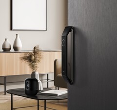 Il Huawei Smart Door Lock Pro ha il riconoscimento facciale 3D. (Fonte: Huawei)