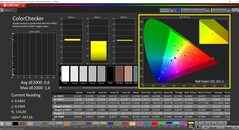 CalMAN ColorChecker calibrato