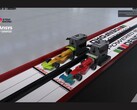 Synopsys e Nvidia debuttano una pista gemella digitale per lo STEM Racing in stile F1, combinando Ansys Discovery e Omniverse, in vista della stagione 2025-26. (Fonte immagine: Ansys via YouTube)