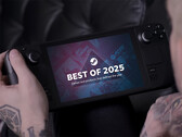 La top 12 è dominata soprattutto da giochi indie. Nella foto: Steam Deck con l'immagine promozionale Best of 2025. (Fonte: Valve)