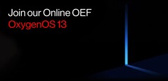 OnePlus ha annunciato un evento per OxygenOS 13. (Fonte: OnePlus)