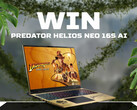 L'Acer Predator Helios Neo 16S AI Indiana Jones Edition. (Fonte: Acer)