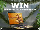 L'Acer Predator Helios Neo 16S AI Indiana Jones Edition. (Fonte: Acer)
