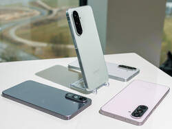 Il Galaxy A56 in tutti i colori (fonte: Daniel Schmidt)