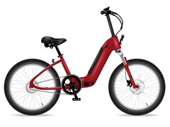 La Electric Bike Company Model F è una bicicletta pieghevole con una velocità massima di 28 miglia orarie (~45 km/h). (Fonte: Electric Bike Company)
