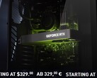 Il prezzo di Nvidia per la GeForce RTX 3060 è di 329 dollari/329 euro/£299. (Fonte immagine: Nvidia - modificato)