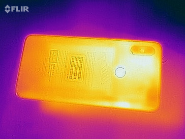 Distribuzione del calore - lato posteriore