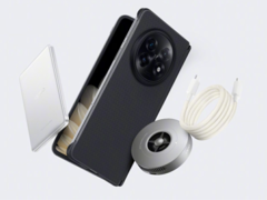 L'ecosistema di ricarica magnetica di Oppo Find N5 comprende il doppio cavo magnetico Type-C da 100W, oltre a un caricatore wireless AirVOOC da 50W rilasciato in precedenza e un power bank magnetico da 5.000 mAh. (Fonte immagine: Weibo)