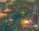 Un'immagine che raffigura eserciti e navi in «Diplomacy is Not an Option», attualmente in vendita su Steam.