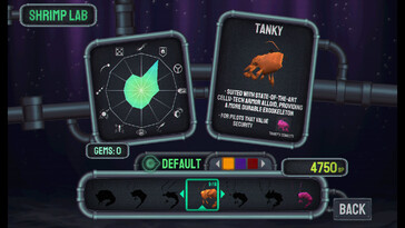 Nella foto: Uno screenshot del gameplay di Shrimp Game: Krill Confermato.