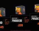 AMD ha dichiarato che il Ryzen 9 7950X3D batterà comodamente il Core i9-13900K nei giochi. (Fonte: AMD)