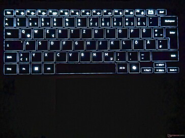 Illuminazione della tastiera