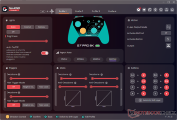 Homepage di GameSir Connect G7 Pro 8K.