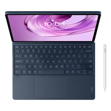 Lenovo Yoga Tab Plus Gen 2 con tastiera e stilo per una maggiore produttività