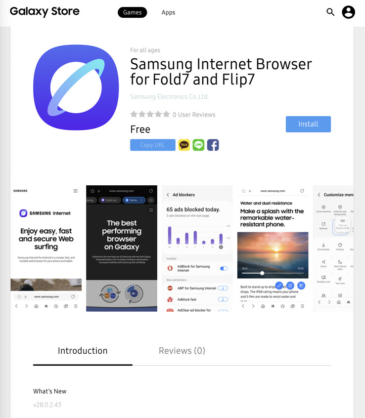 (Fonte: Galaxy Store)